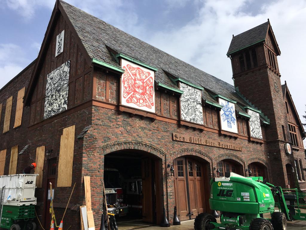Sea Cliff Firehouse restoration project