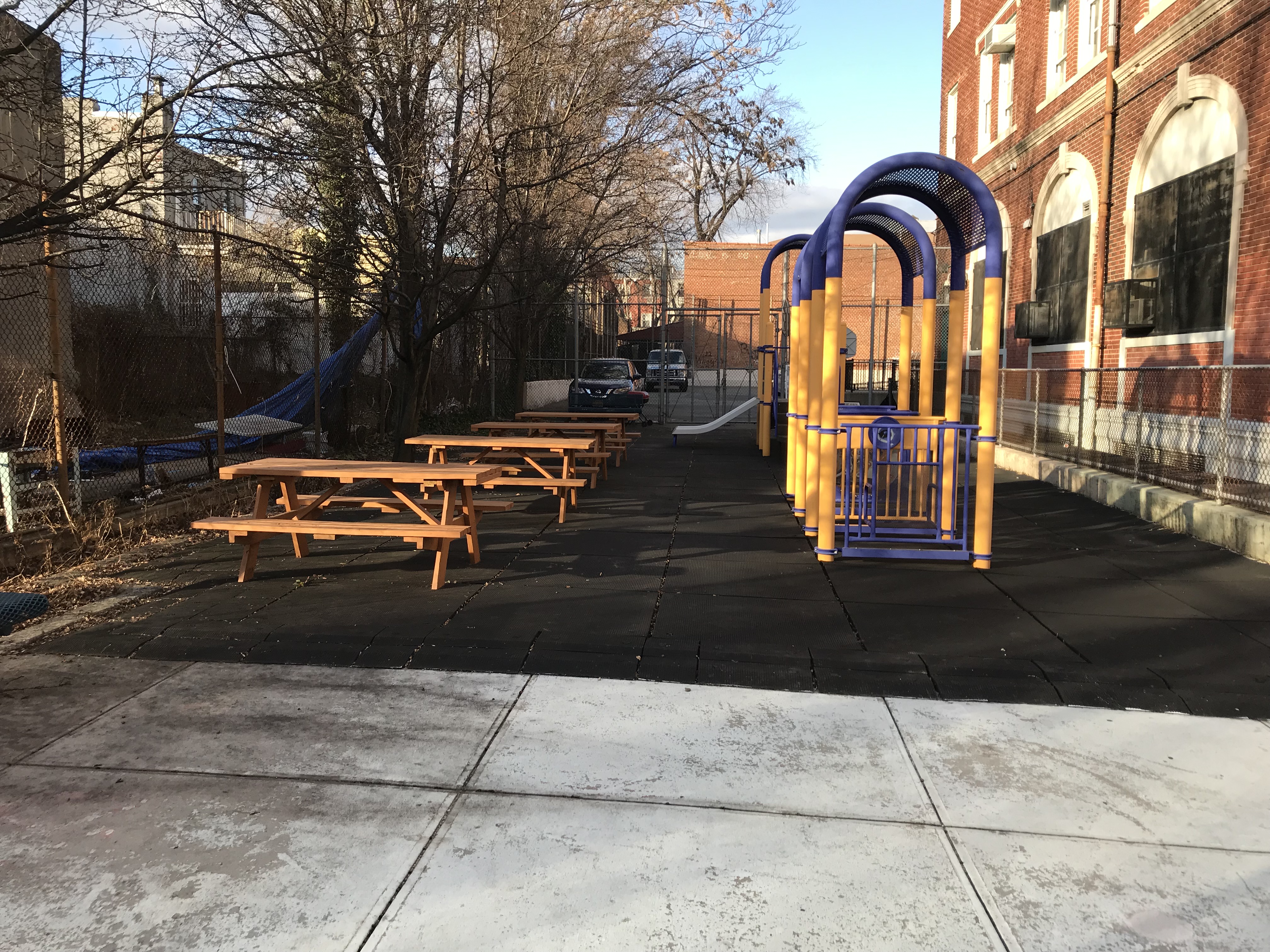 PS 932 Brooklyn playground and masonry project