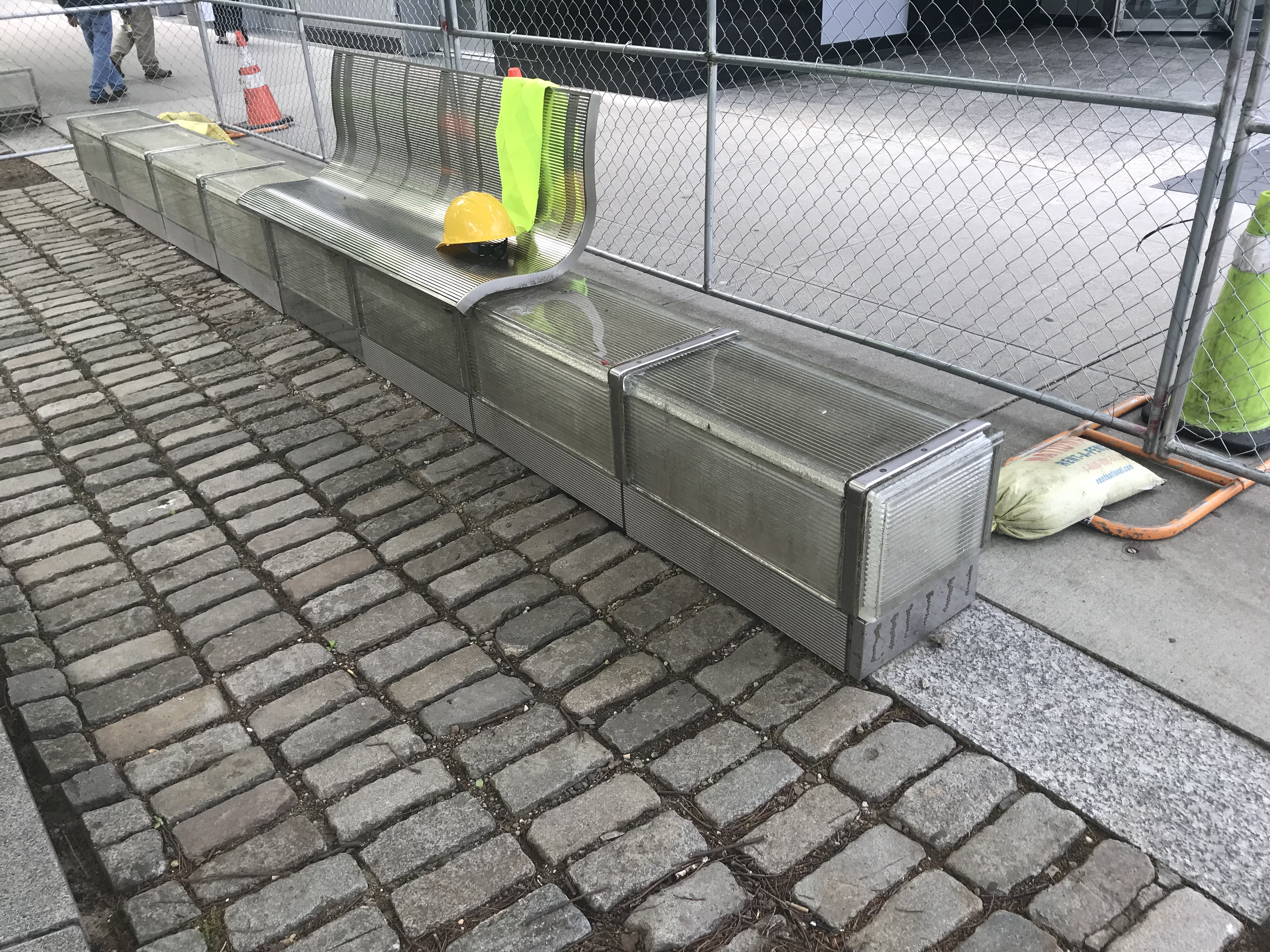 Battery Park City Public Art Restoration project